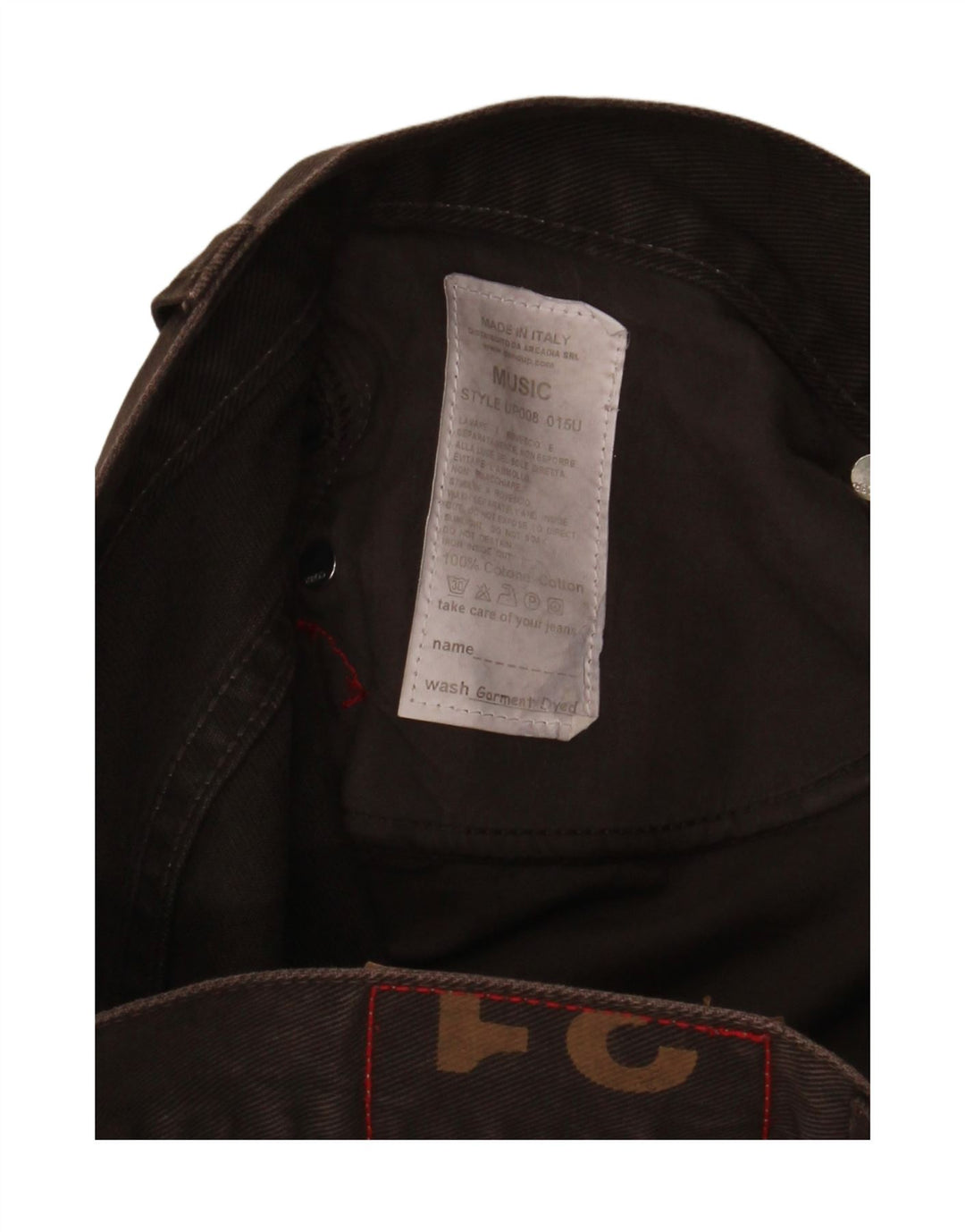 Dondup Muške uske traperice W31 L34 Smeđi pamuk