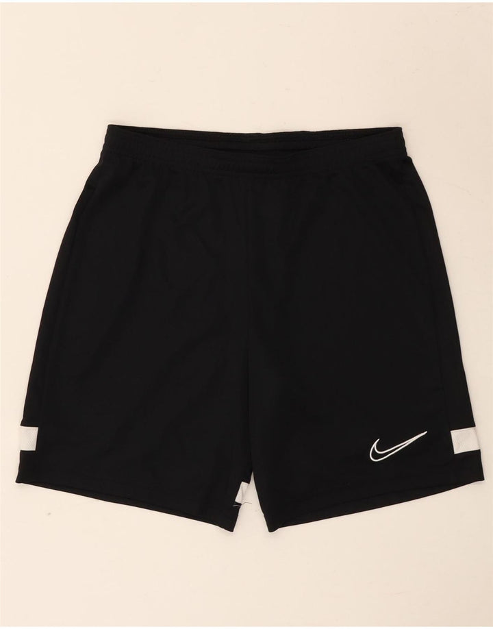 Nike muške Dri Fit sportske kratke hlače male crne boje od poliestera