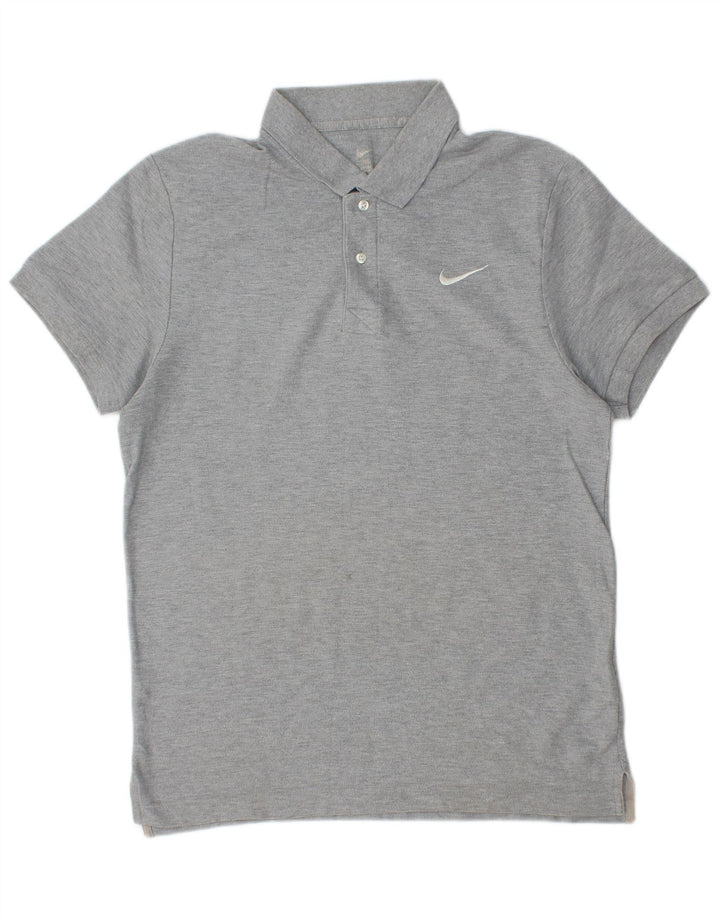 Nike muška polo majica srednje sivi pamuk