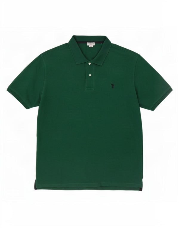 U.S. Polo Assn. Muška košulja 3XL zeleni pamuk
