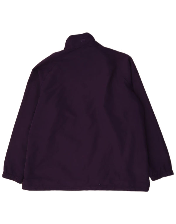 Mountain Essentials ženska jakna vjetrovka UK 22 3XL ljubičasti poliester