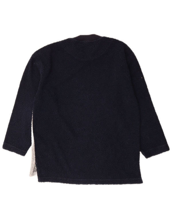 Replay and Sons Boys Sweatshirt Džemper 13-14 Years Navy Blue Colourblock