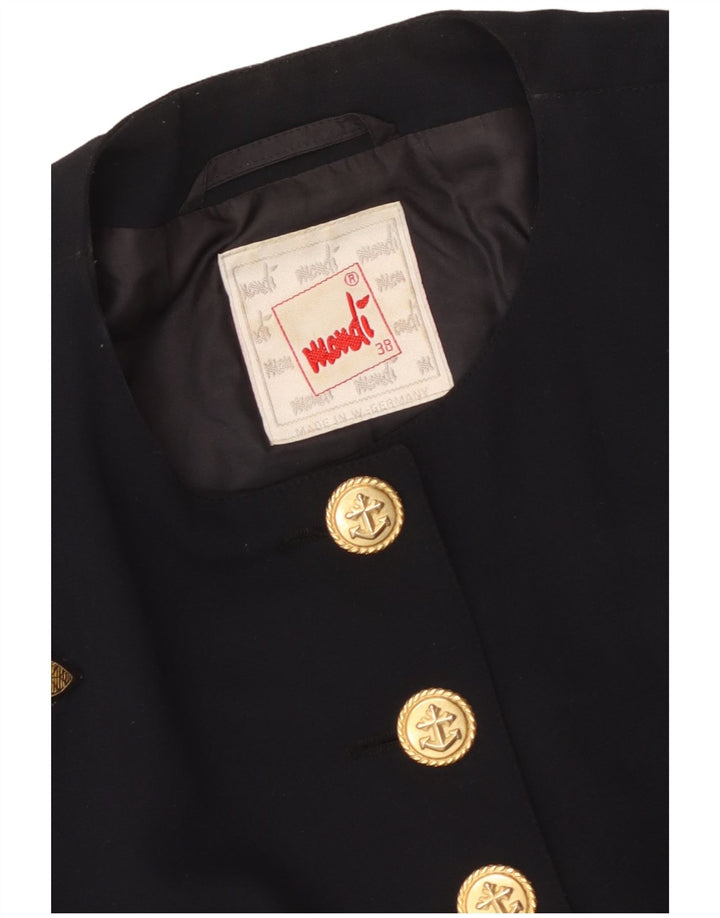 Mondi ženska jakna s bolerom s kratkim crtežima EU 38 srednje tamnoplava