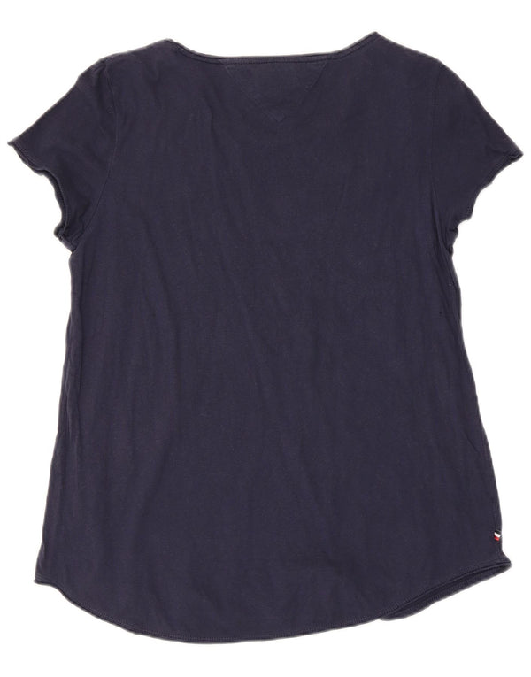 Tommy Hilfiger Ženska majica kratkih rukava UK 12 srednje tamnoplava