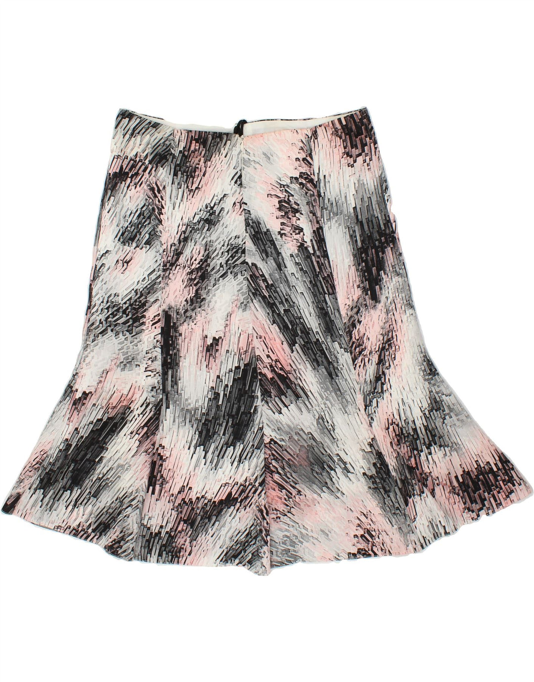 VINTAGE Womens A-Line Skirt IT 44 Medium W32  Black Tie Dye Vintage Vintage and Second-Hand Vintage from Messina Hembry 