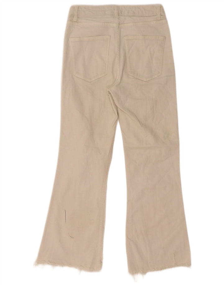 Ženske traperice Zara Bootcut EU 36 XS W26 L28 Off White
