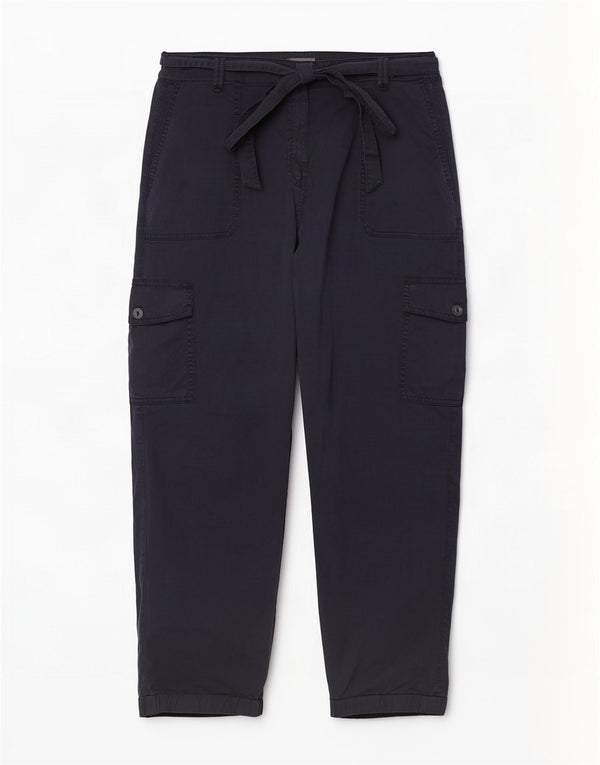 Marks & Spencer ženske kargo hlače visokog struka UK 16 Large W36 L28 Mornarsko plava B