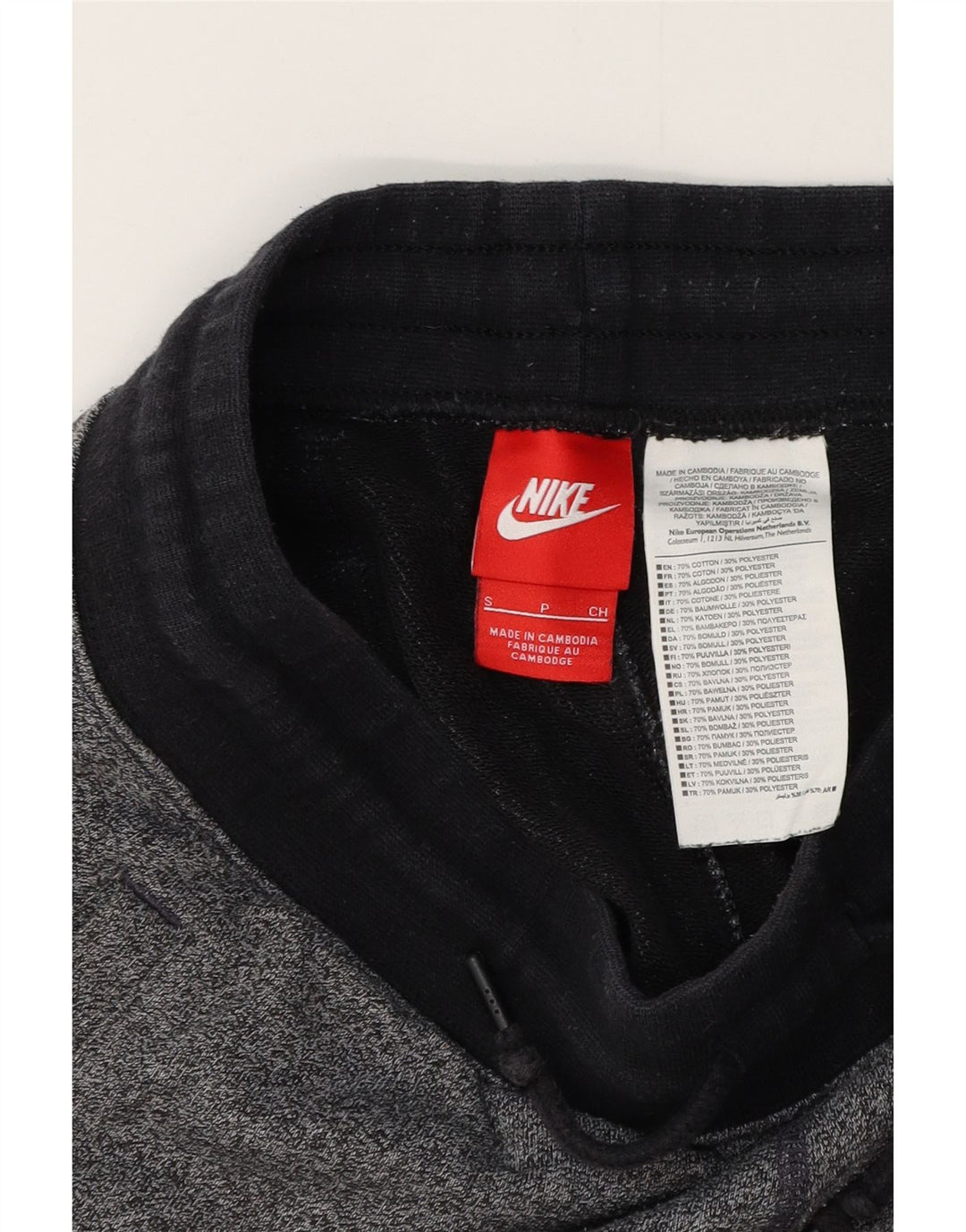 NIKE Muške sportske kratke hlače, mali sivi flekasti pamuk