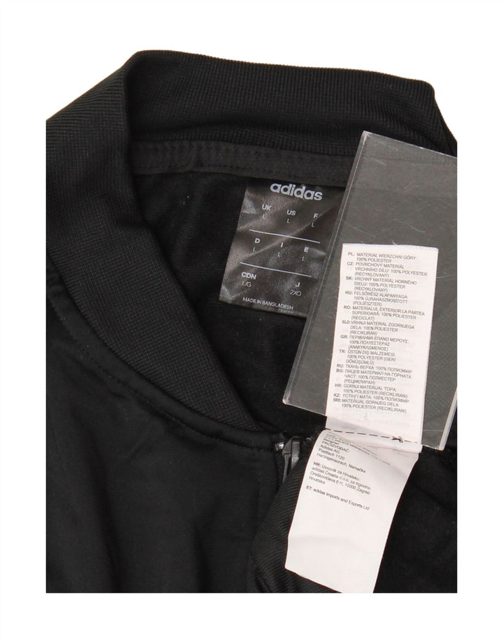 ADIDAS muška gornja jakna trenirke velika crna poliester