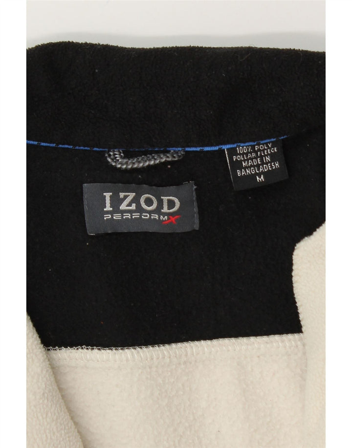 IZOD muška jakna od flisa UK 38 Srednje bijeli poliester u boji