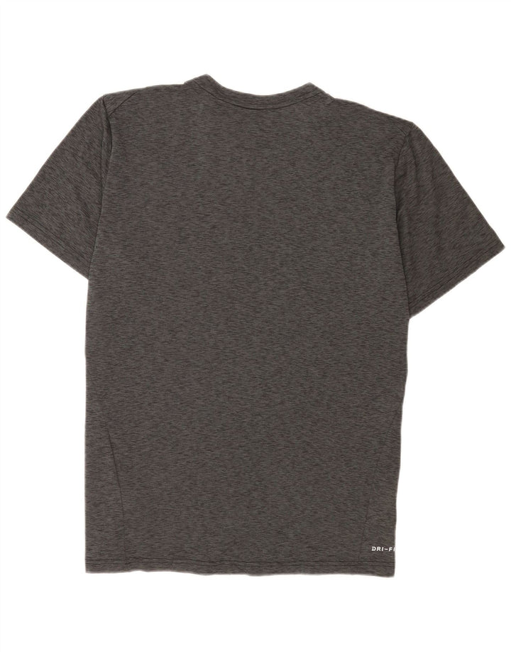 Nike Dri Fit majica kratkih rukava Veliki sivi flekasti poliester