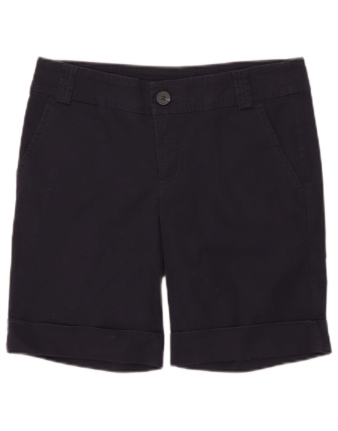 VINTAGE ženske chino kratke hlače W30 Srednje tamnoplave