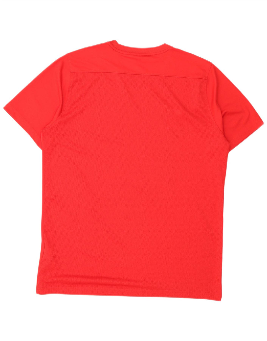Nike Dri Fit majica kratkih rukava srednje crvene boje od poliestera