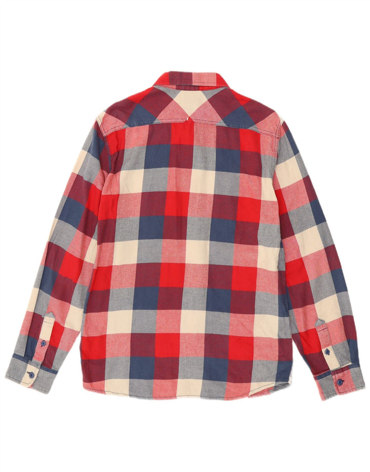 Vans muška flanelska košulja srednje crvene kare