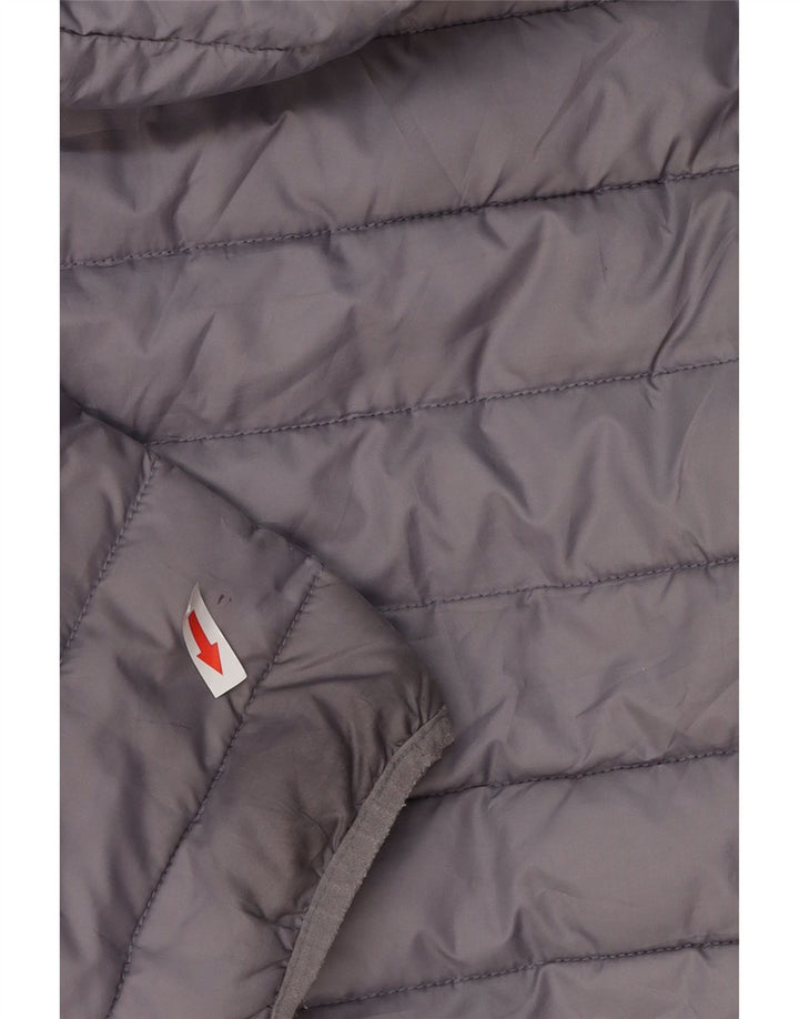 Ellesse muška podstavljena jakna s kapuljačom UK 40 veliki sivi poliester