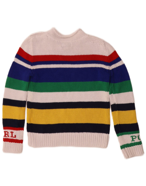 Polo Ralph Lauren dječački džemper s kornjačičastim ovratnikom 6-7 godina, mali višebojni