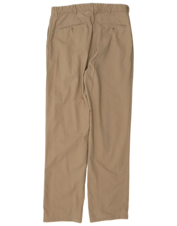 Polo Ralph Lauren muške ravne chino hlače W34 L36 bež pamuk