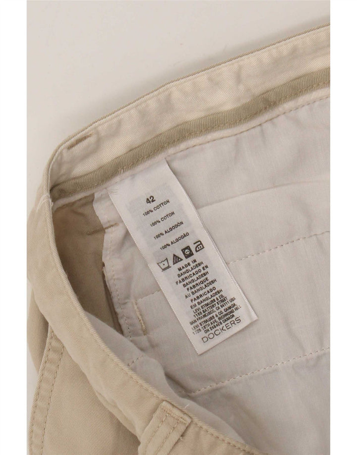 Dockers muške kargo kratke hlače W42 2XL bež pamuk