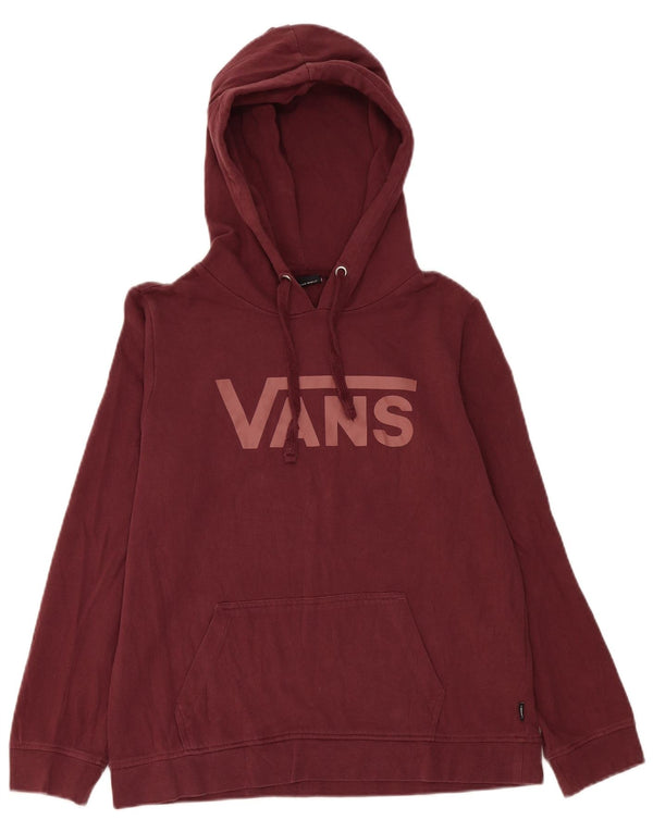 Vans Ženska majica s kapuljačom s grafičkim motivima UK 16 Veliki bordo pamuk