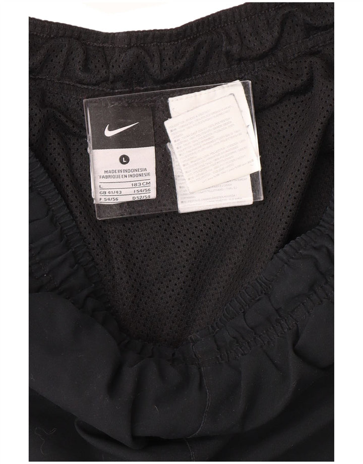 NIKE Muška trenirka Hlače Joggers UK 41/43 Large Black Colourblock
