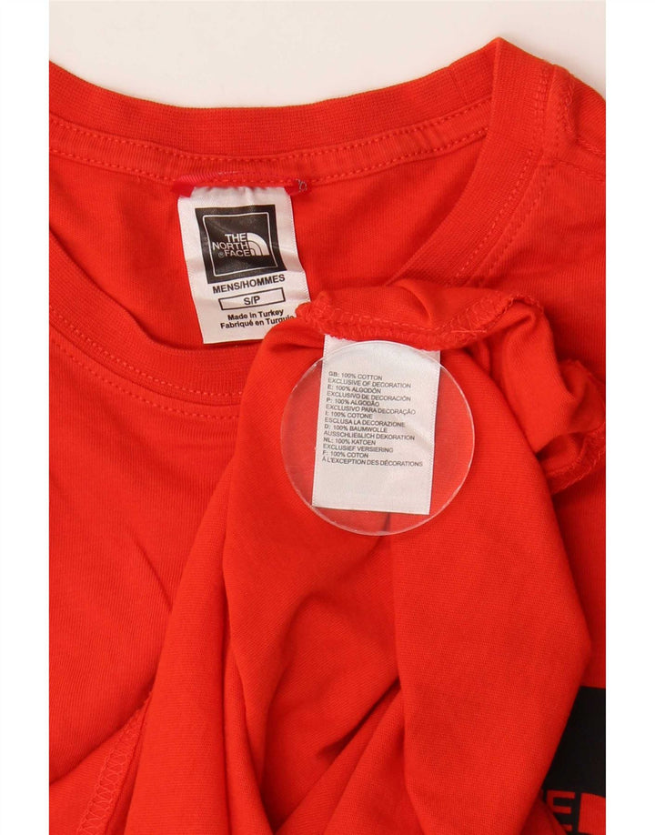 The North Face muška majica kratkih rukava Mali crveni pamuk