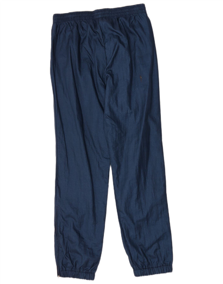 Vintage muške trenirke Hlače Joggers IT 48 Medium tamnoplavi poliamid