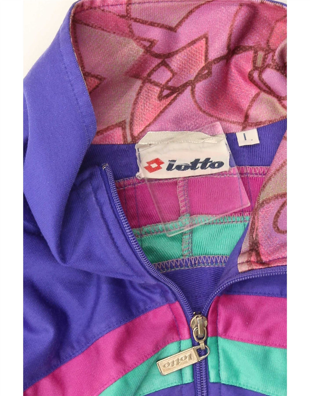 Lotto muška gornja jakna trenirke velika ljubičasta boja