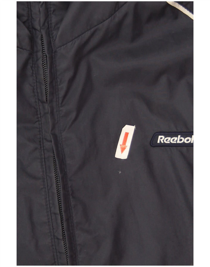 Reebok muška kišna jakna UK 40 velika tamnoplava najlonska