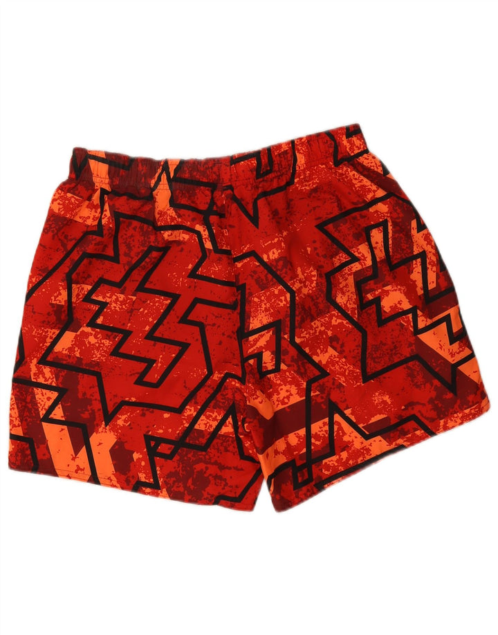 Adidas muške kupaće hlače srednje crvene geometrijske boje