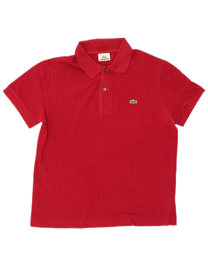 LACOSTE muška polo majica veličine 3 mala crvena pamuk