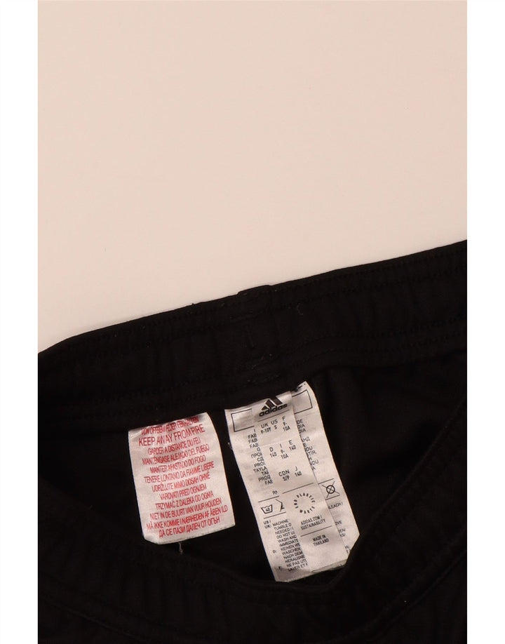 ADIDAS Hlače za trenirku Aeroready za dječake 9-10 godina, crni poliester