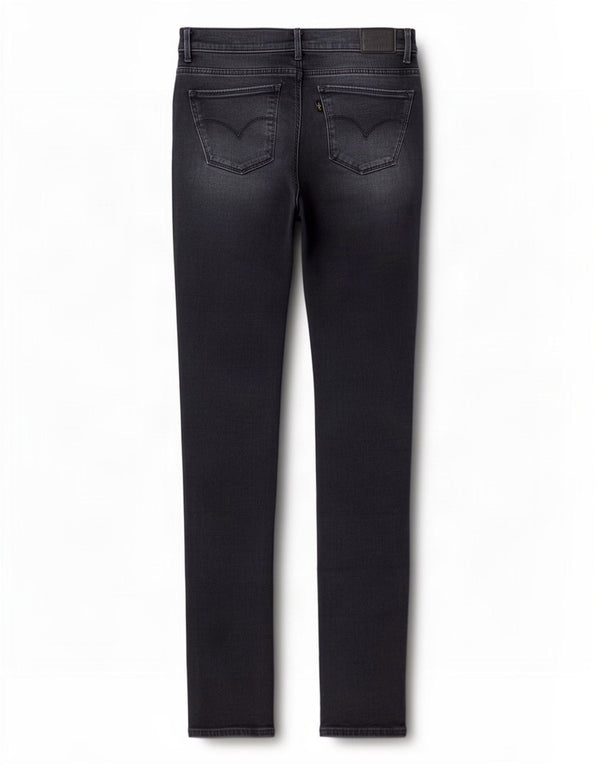 Levi's ženske 710 super uske traperice W31 L34 sivi pamuk