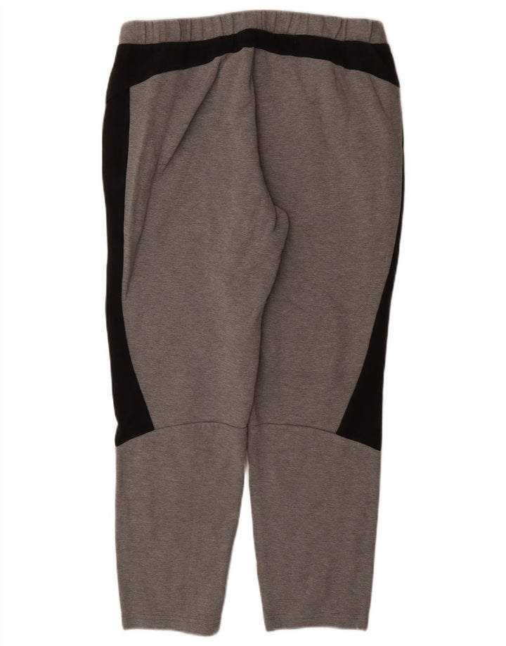 PUMA Muške hlače za trenirku Large Grey Colourblock Pamuk