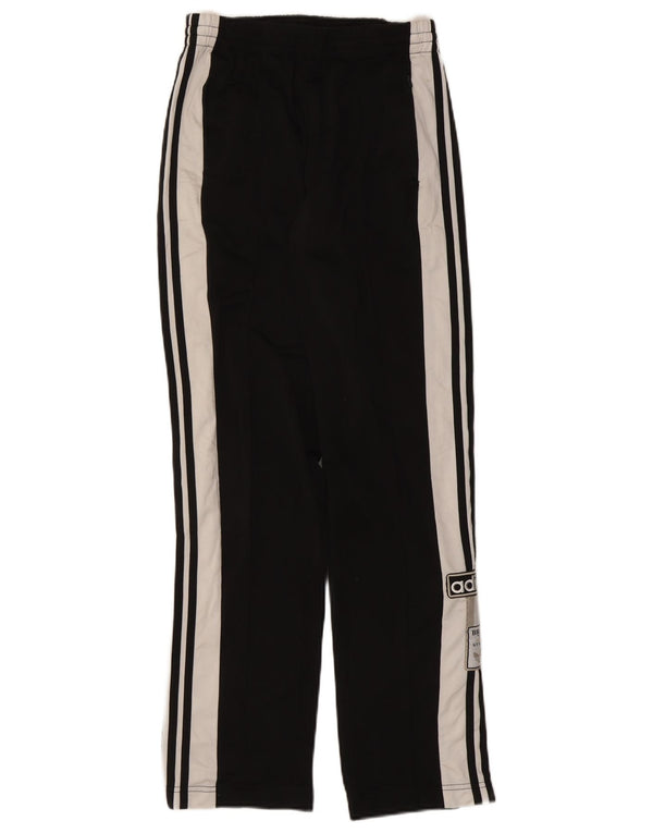 Adidas Ženske Graphic Trenirke Hlače UK 8 Small Black Colourblock