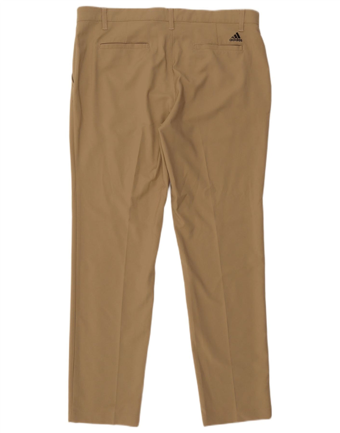 Adidas muške ravne chino hlače W36 L32 bež poliester
