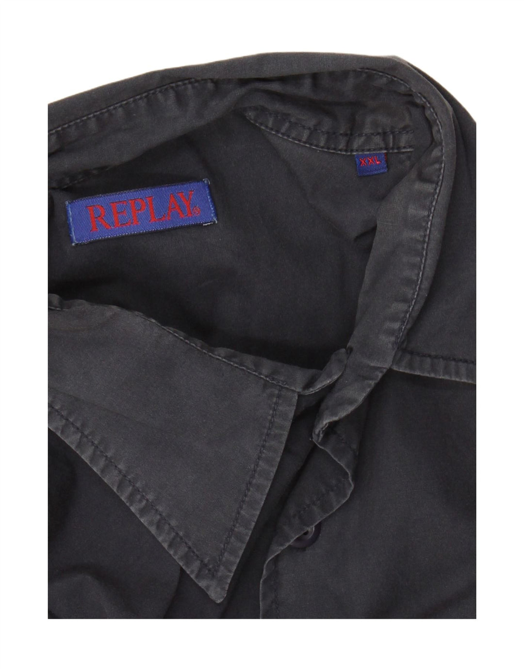 REPLAY muška košulja kratkih rukava 2XL siva