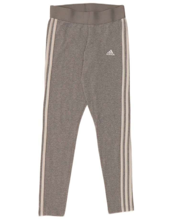 Adidas ženske tajice UK 8 Male sive pamučne
