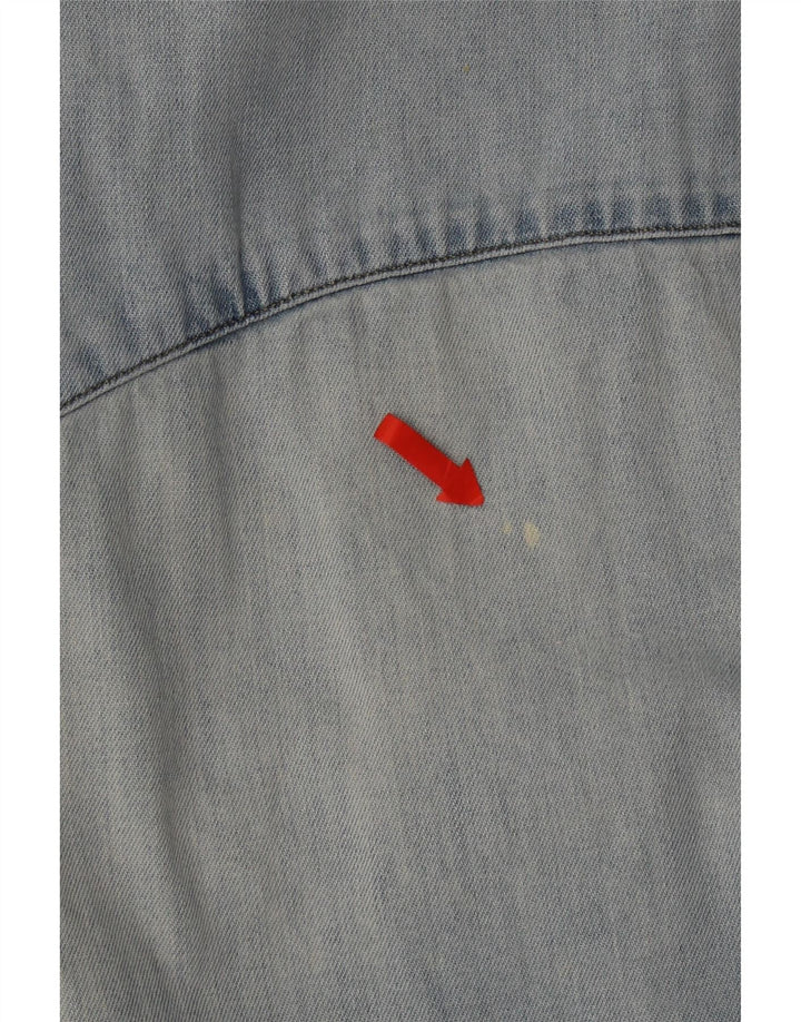 Levi's muška traper košulja Srednje plavi pamuk