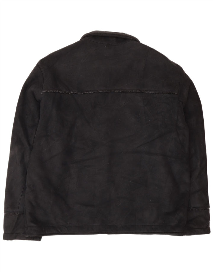 Marks & Spencer muška šerpa jakna UK 42 XL crna
