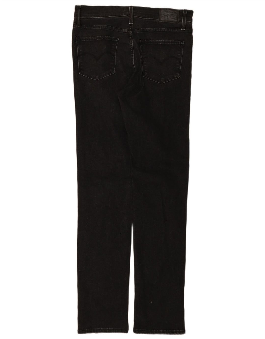 Levi's ženske 312 uske traperice W29 L32 crni pamuk