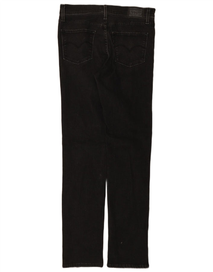 Levi's ženske 312 uske traperice W29 L32 crni pamuk