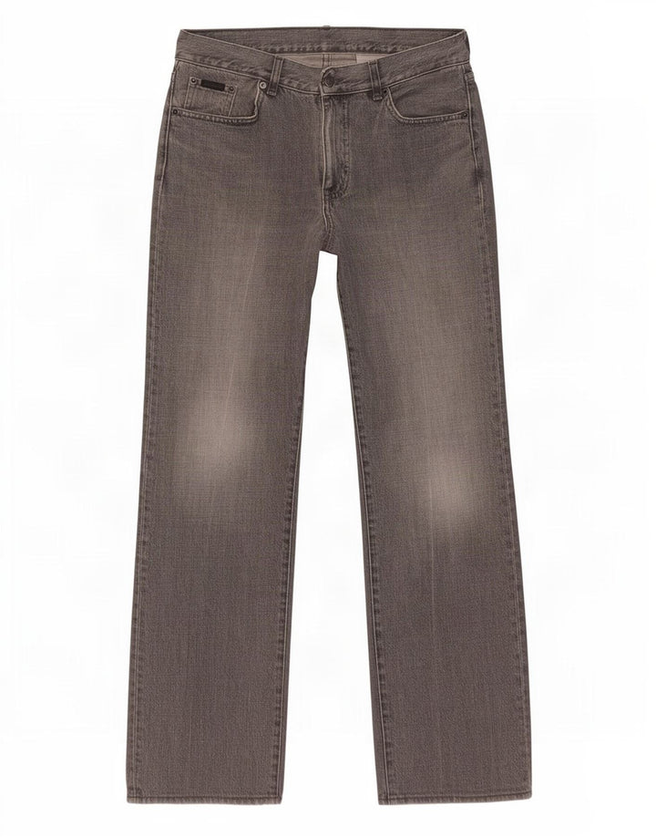 Calvin Klein muške ravne traperice W30 L31 sive
