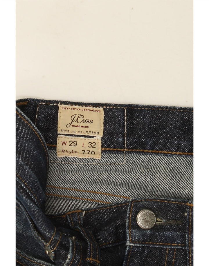 J. CREW Muške 770 ravne traperice W29 L32 tamnoplave
