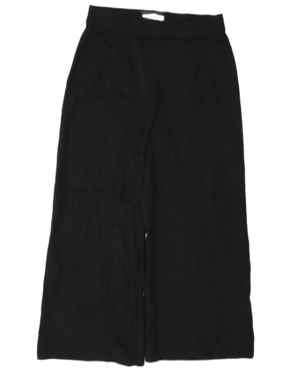 Marks & Spencer ženske hlače visokog struka UK 10 male W27 L25 crne