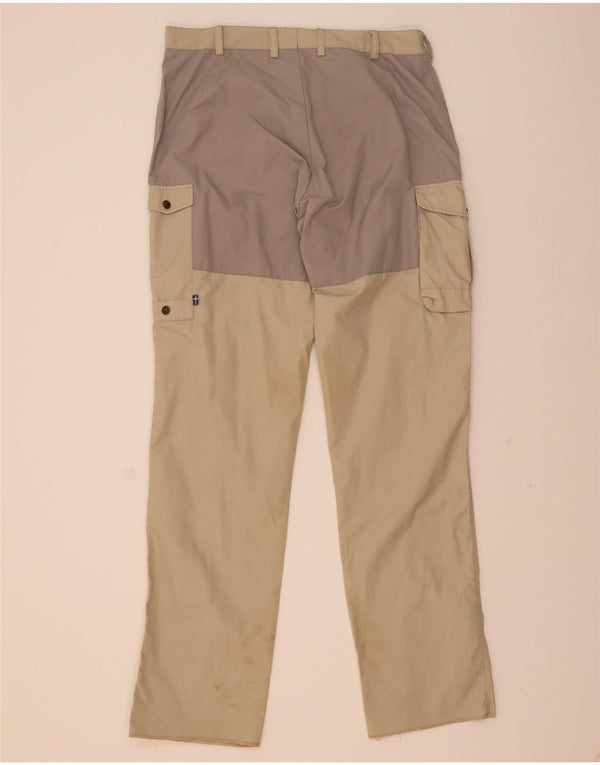 Fjall Raven muške ravne kargo hlače EU 52 XL W36 L37 bež boje