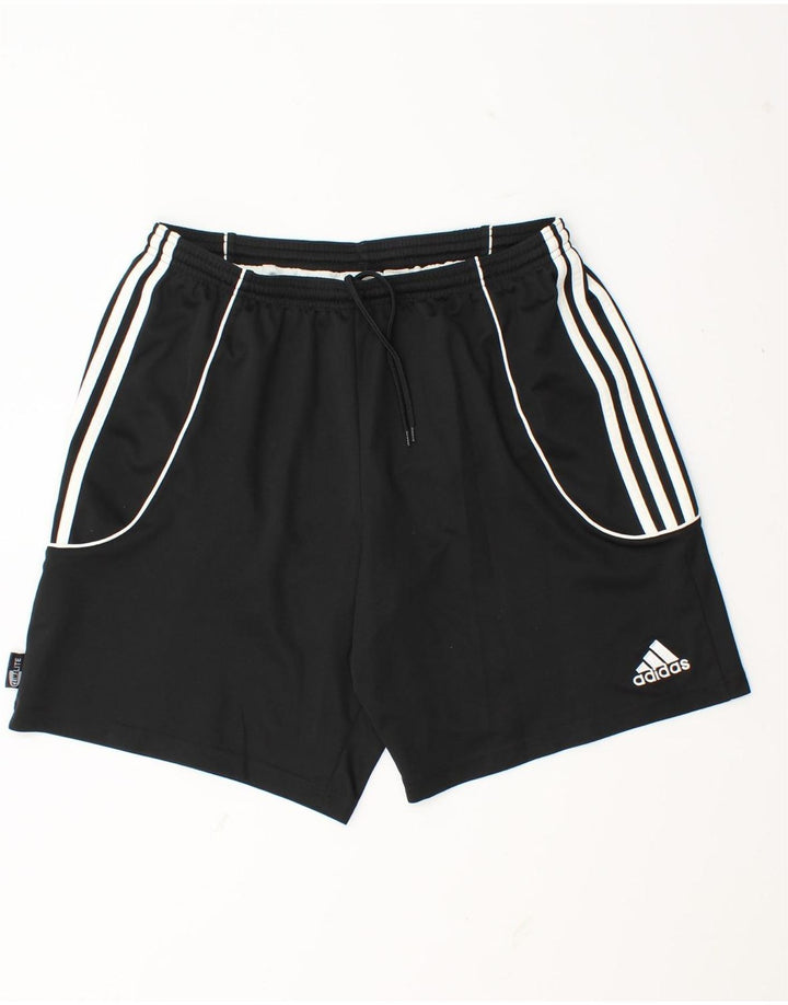 Adidas muške sportske kratke hlače Climalite, veliki crni poliester