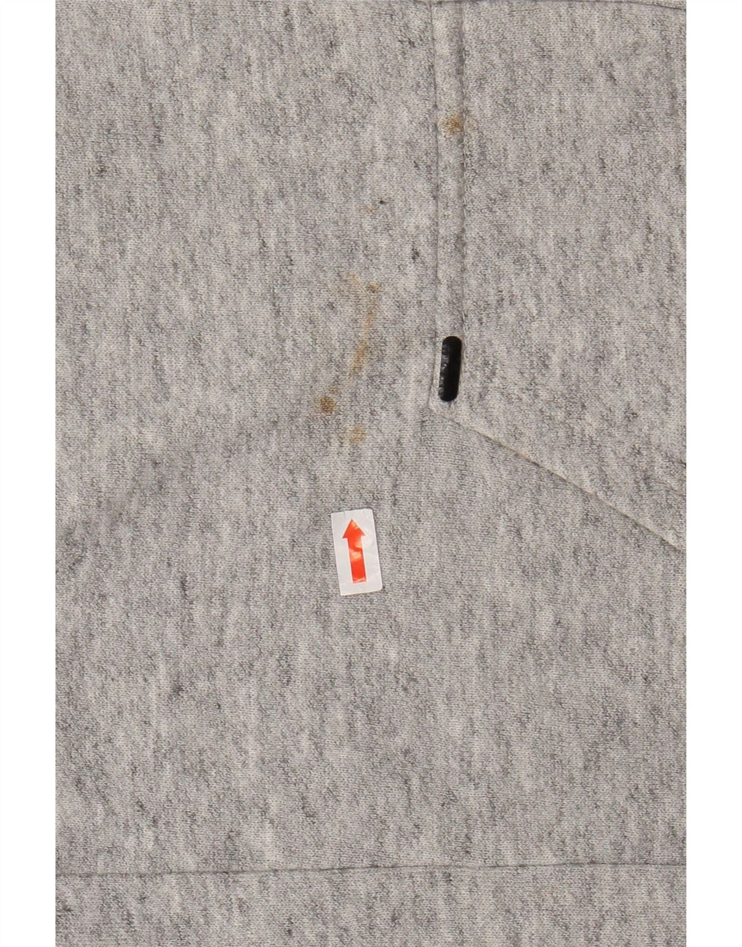 RIP CURL muški pulover s kapuljačom na patentni zatvarač srednje sive boje