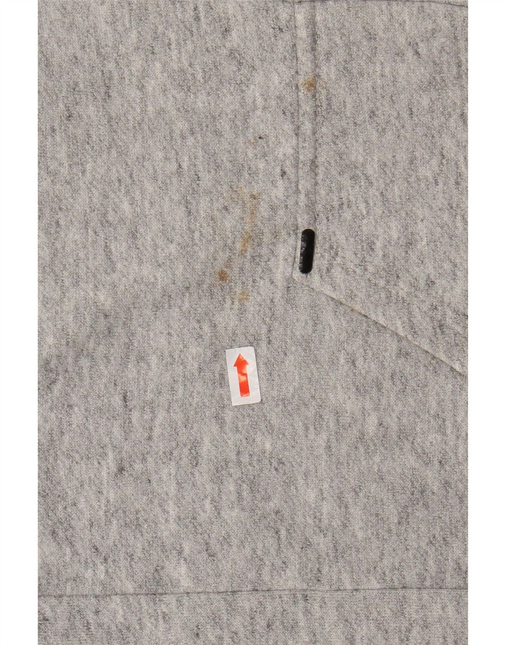 RIP CURL muški pulover s kapuljačom na patentni zatvarač srednje sive boje