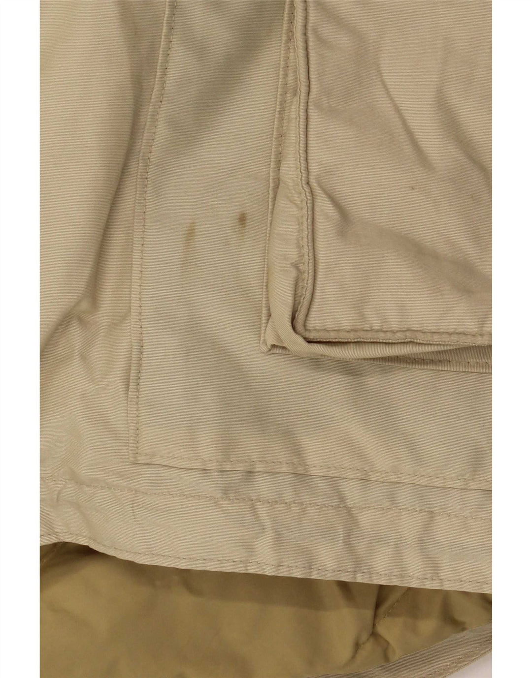 Woolrich muški podstavljeni kaput s kapuljačom UK 36 Small Beige