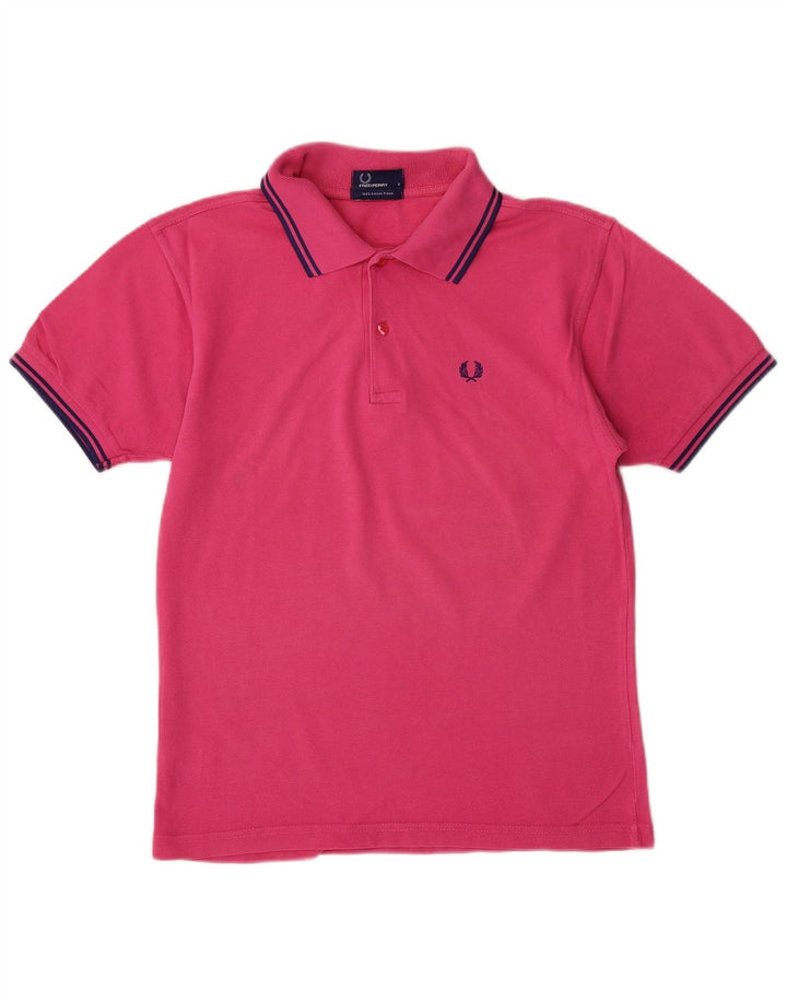 FRED PERRY Muška polo majica Mala ružičasta pamučna